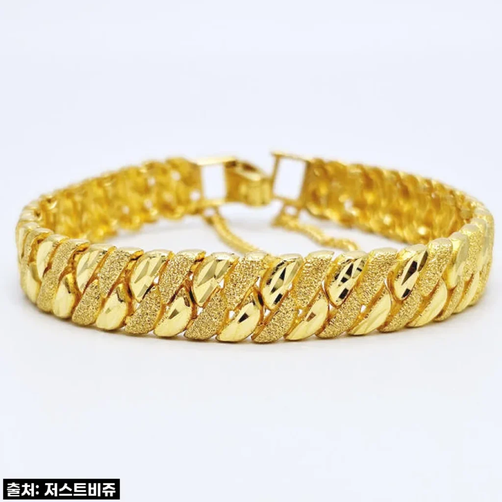 이슈템 떴다! 24k 순금팔찌, 품격과 할인을 동시에 잡는 찐후기!