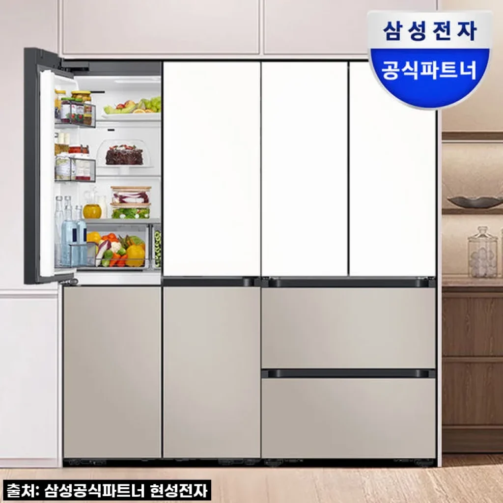 우리 집 주방에 찾아온 '완벽함 한 스푼'! 삼성 비스포크 키친핏 냉장고 김치냉장고 세트 리얼 후기