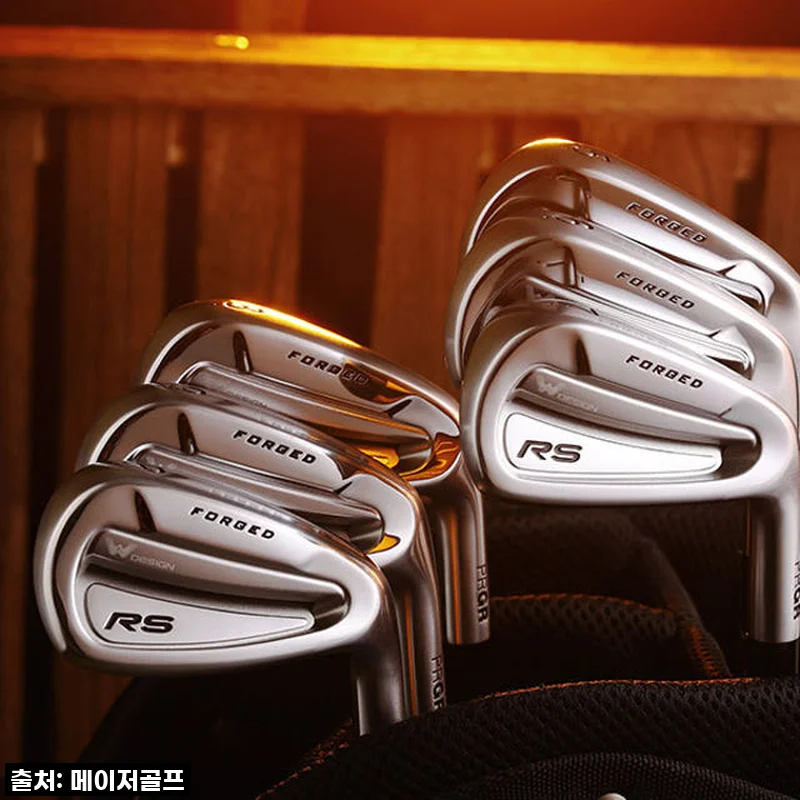 필드 위 자신감 UP! PRGR NEW RS 고반발 포지드 아이언세트, 직접 써보니 비거리 대박!