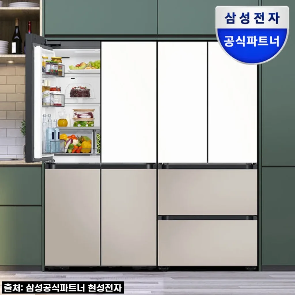 드디어 찾았다! 삼성 비스포크 키친핏 냉장고 김치냉장고 세트, 35% 할인에 심쿵한 솔직 후기!