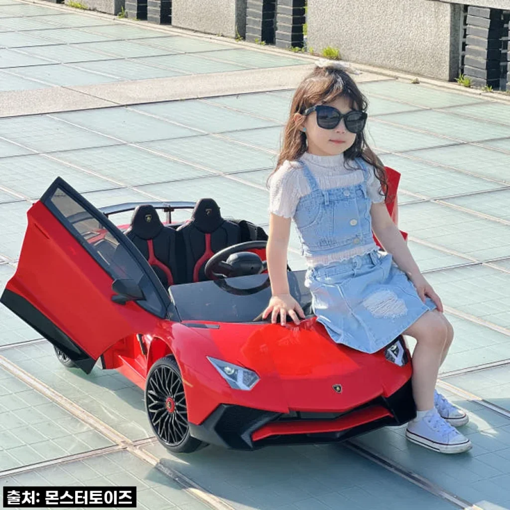 우리 아기 첫 람보르기니! 몬스터토이즈 유아전동차, 진짜 후회 없는 선물이에요!