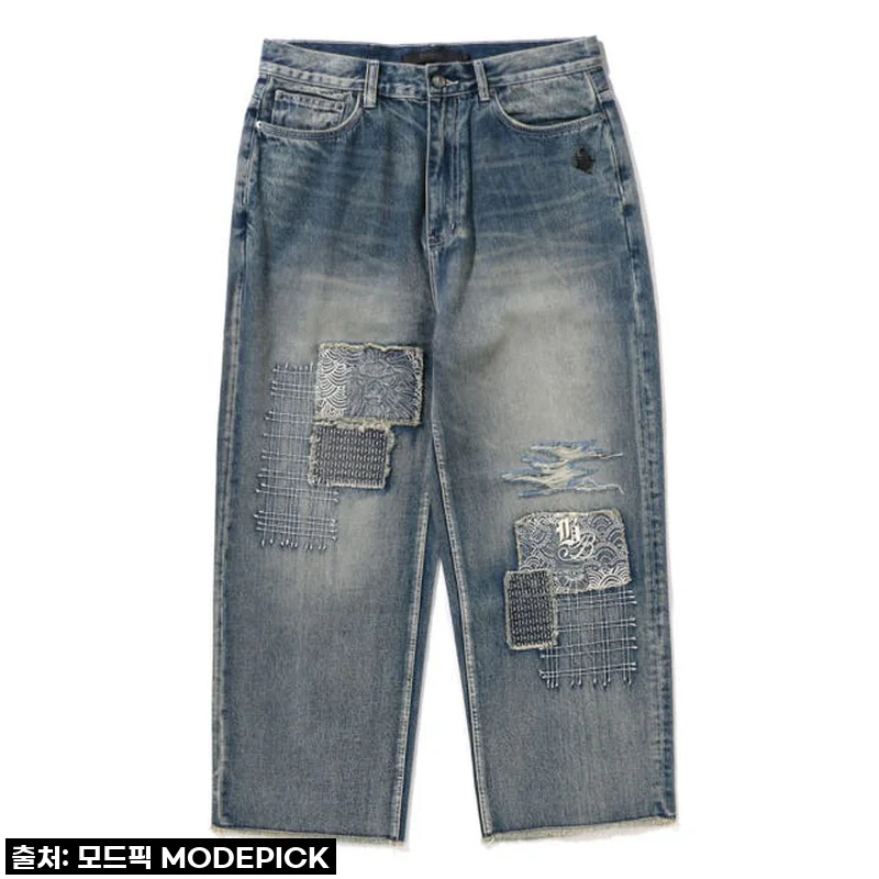 이 가격 실화?! 베이프 사시코 패치워크 진, 내 통장을 위협하는 치명적인 매력! (5% 추가 할인 꿀팁은 필수!)