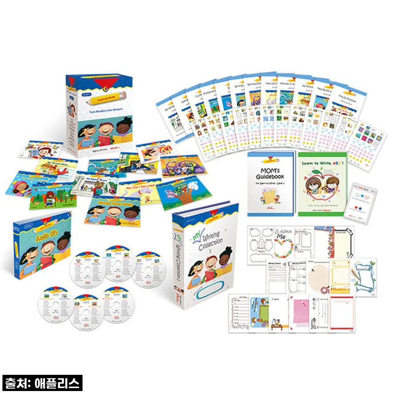 우리 아이 영어 글쓰기, 이제 고민 끝! 애플리스 Learn to Write Level 1 세트, 찐엄마표 학습템으로 등극!