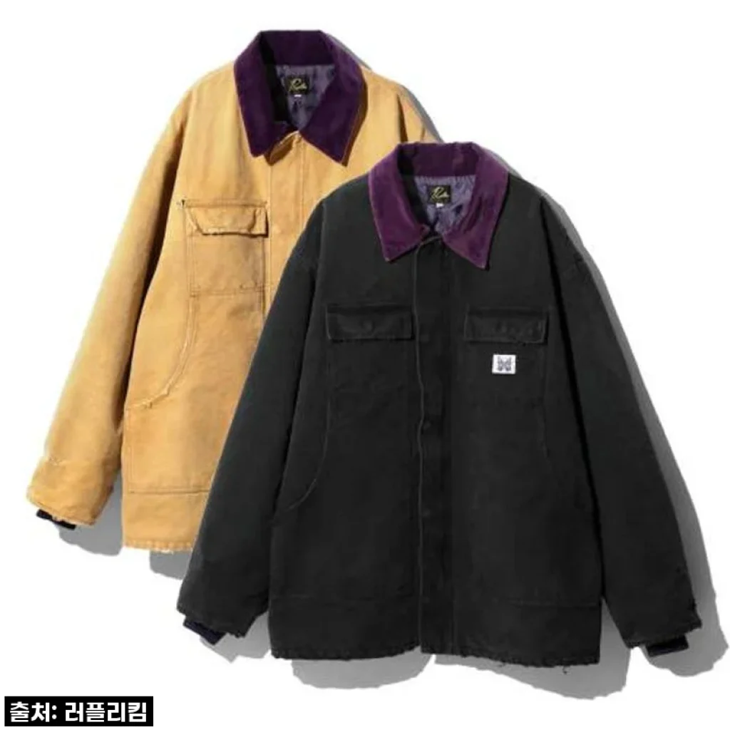 진정한 패피라면 놓칠 수 없지! 니들스 럼버재킷 코트 16OZ 캔버스, 내돈내산 찐착용 후기!