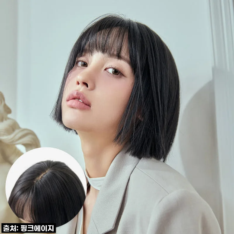 인생 단발 도전? 완수제 테슬컷 통가발로 스타일 변신 대성공! (feat. 찐내돈내산 후기)