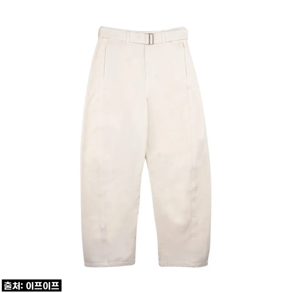 이슈템 등극! 르메르 트위스티드 벨티드 팬츠, 왜 이제야 알았을까? (PA326 LD1034 WH004)