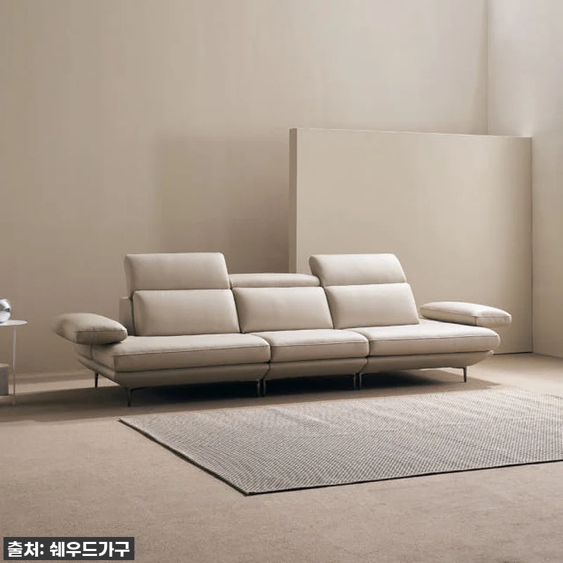 쉐우드가구 모담 이태리 천연통가죽 모듈형 스윙소파, 거실 분위기 확 바꾼 사용후기!