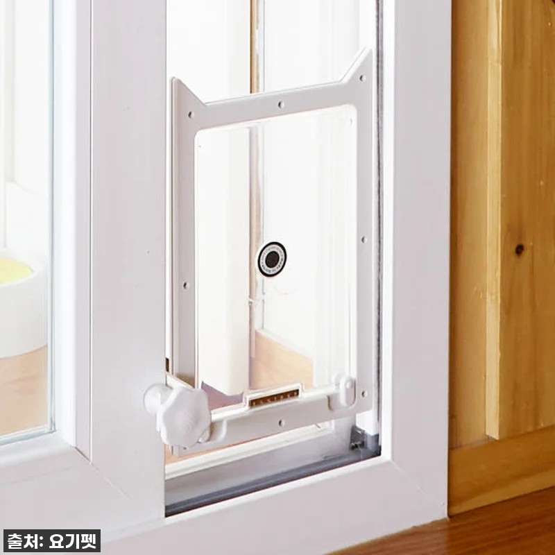 요기펫 높이조절 베란다 펫도어 사용후 관련 이미지 1