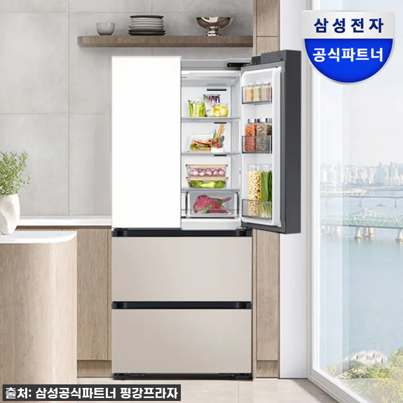 삼성 비스포크 AI 1등급 김치냉장고 25년형 4도어 490L RK70F49M1ZG 사용후기