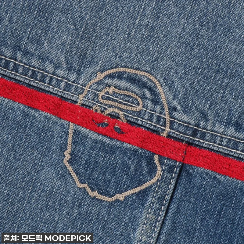 베이프 데님 자켓 7L70-140-3 관련 이미지 3