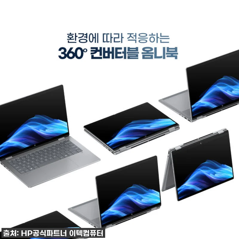 HP 옴니북X플립 14 윈11 태블릿 관련 이미지 4