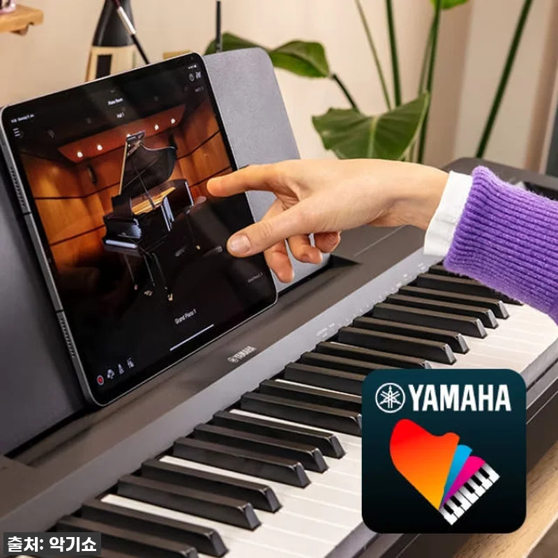 야마하 디지털 피아노 P145BT 블 관련 이미지 6