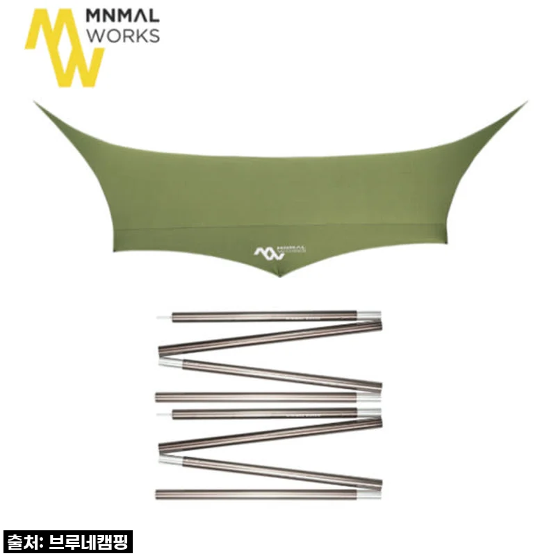 캠핑의 품격이 달라졌어요! 미니멀웍스 블루홀 옥타 타프, 그늘막 하나로 분위기 완성!