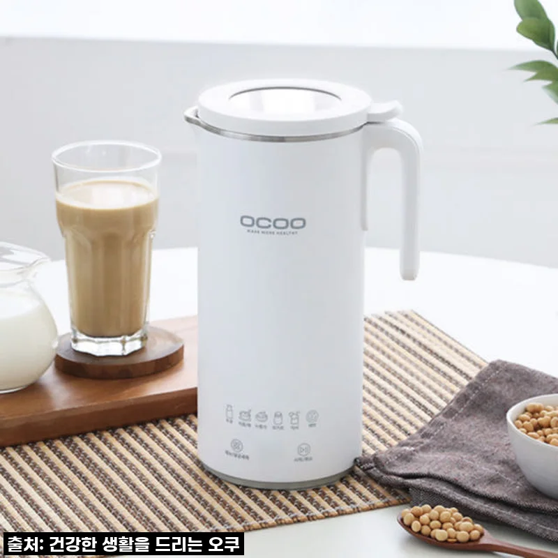 층간소음 걱정 뚝! 오쿠 저소음 두유제조기, 건강한 아침을 선물해요! (누룽지 요거트까지 완벽 사용후기)