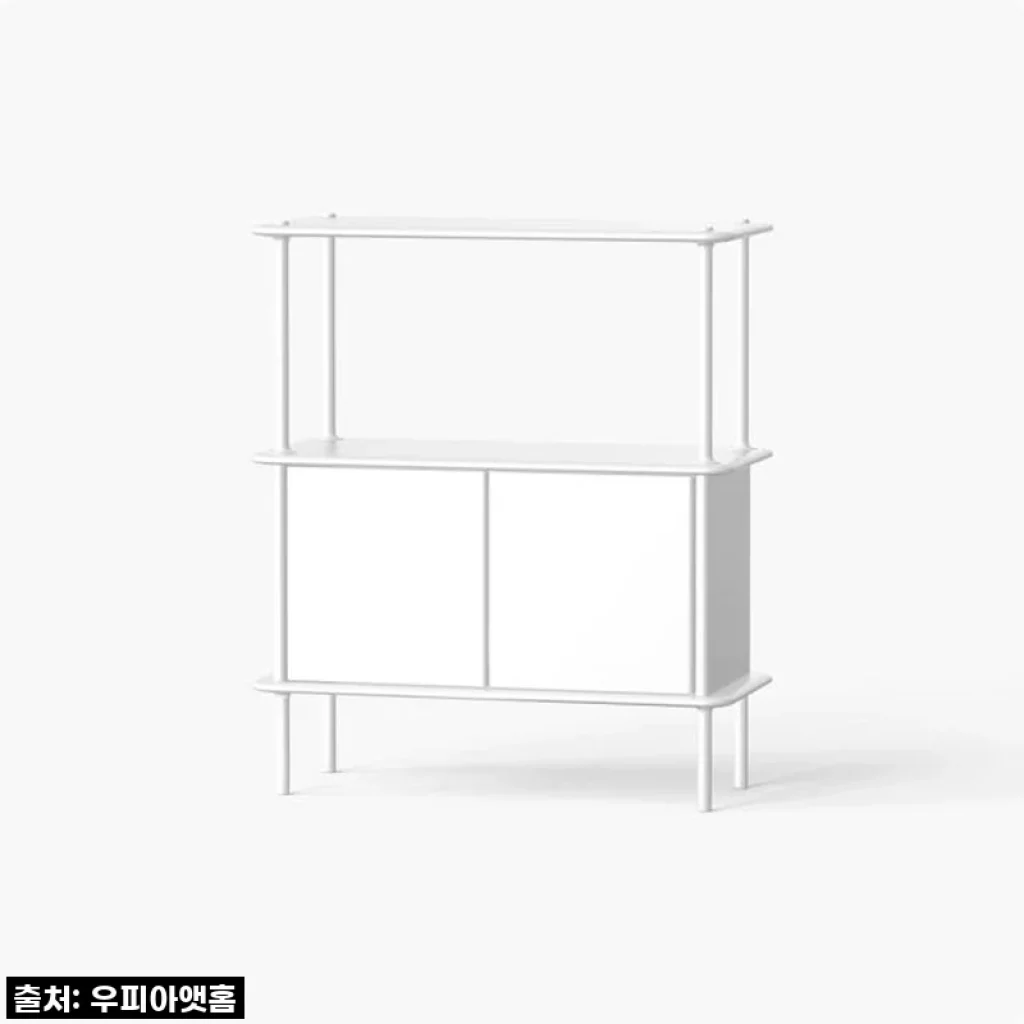 우리 집 감성을 채워줄 공간! [우피아] 모브제 프리미엄 모듈 수납장 2단 800 사용 후기