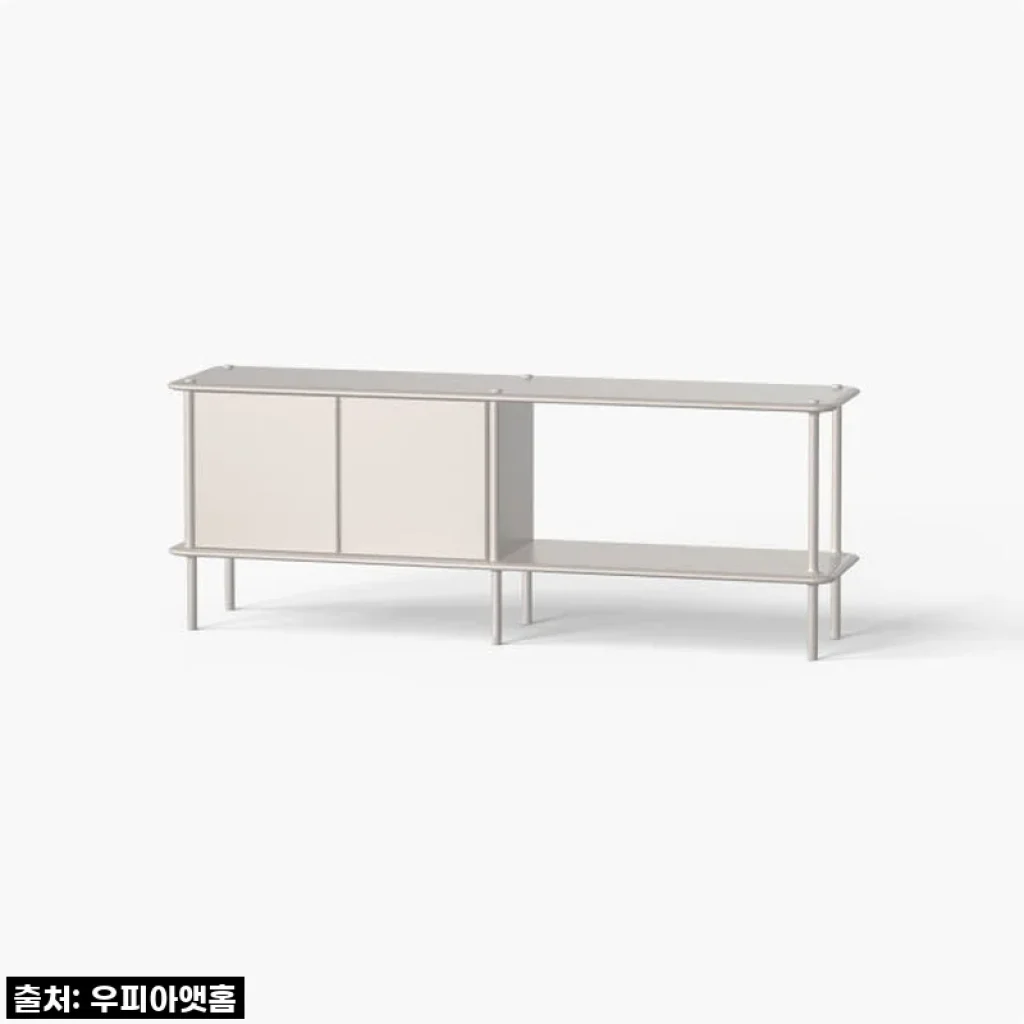 우리 집 거실의 숨은 주인공! 모브제 1단 1500 수납장, 직접 써보니 대만족 후기!