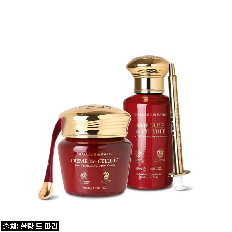 샬랑 드 파리 제대혈 앰플&크림, 환절기 민감 피부에 찾아온 빛! 직접 써보니