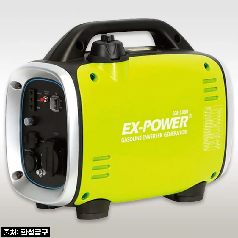전기가 없는 곳에서도 문제없어! 이엑스파워 엔진 발전기 EGI-1000, 캠핑부터 비상용까지 솔직 사용후기