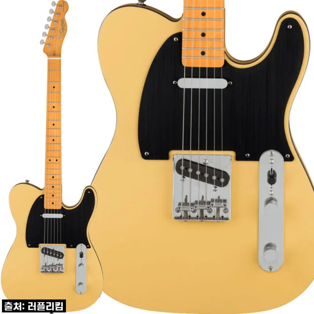 펜더 스콰이어 빈티지 새틴 블론드 일렉 기타, 드디어 내 품으로! 연주 감동 솔직 후기