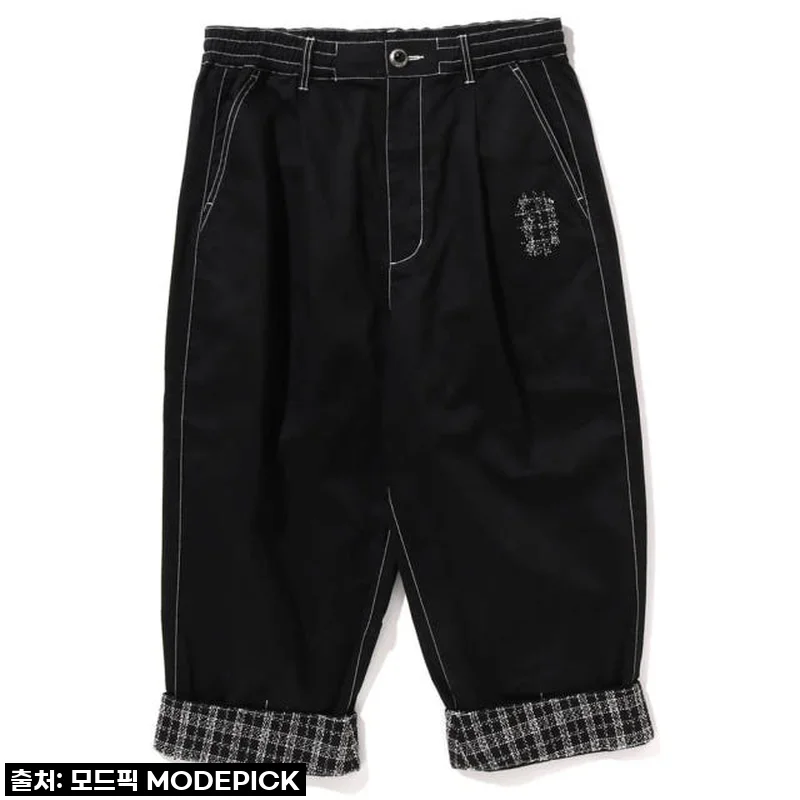 프리미엄 스트릿 감성, 베이프 치노 배럴 팬츠 직접 입어보니 (1L70-152-308)