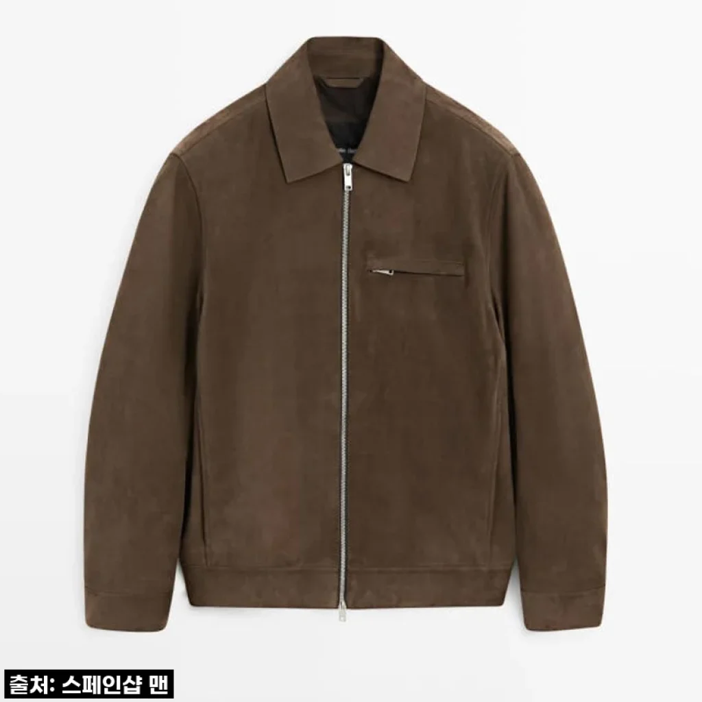 가을을 위한 나의 현명한 선택, 마시모두띠 프리미엄 스웨이드 레더 집업 재킷 솔직 후기!