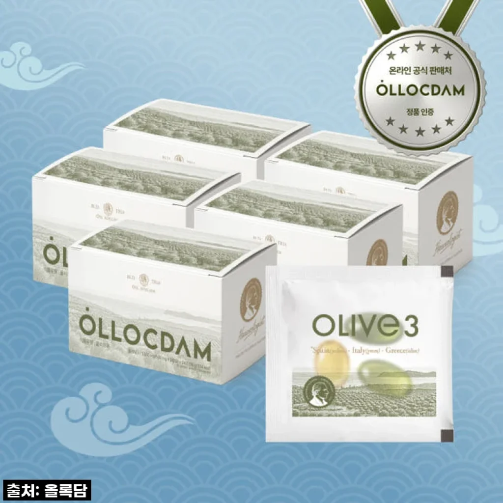 환절기 건강 지킴이, 올록담 올리브3 EVOO 캡슐 직접 먹어보니!