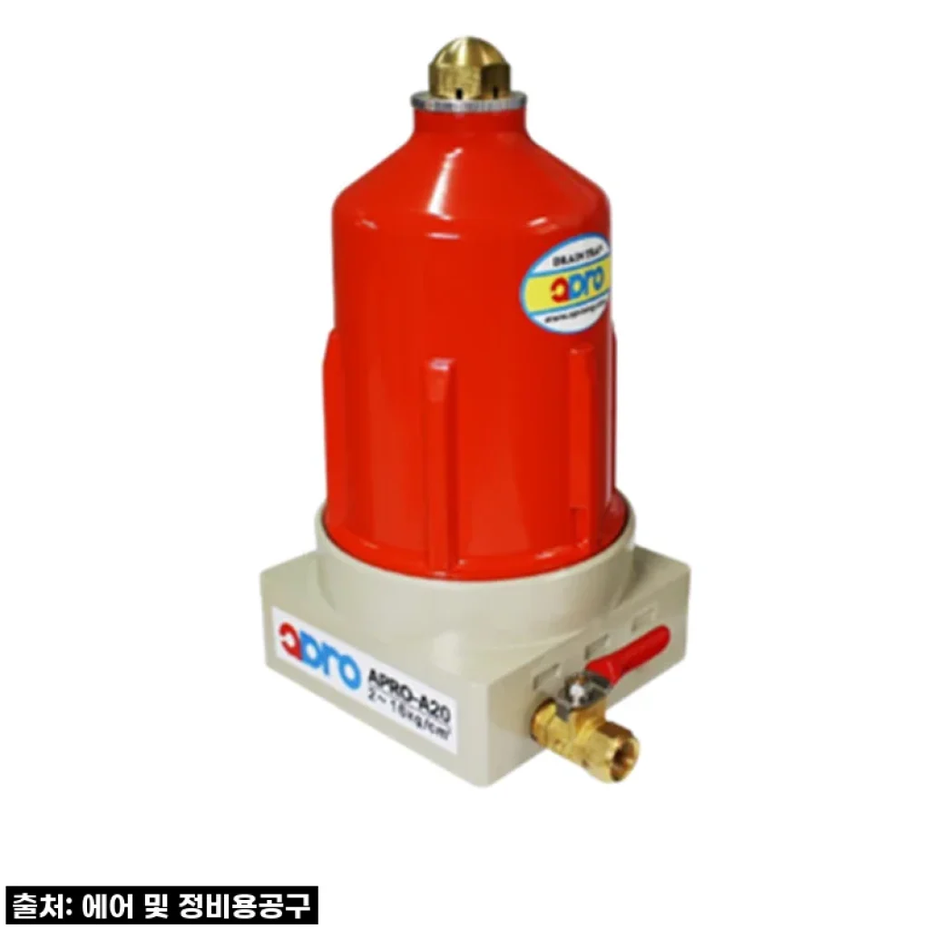 우리 작업실의 숨은 일꾼! 온우 오토드레인밸브 A-20, 직접 써보니 대만족!