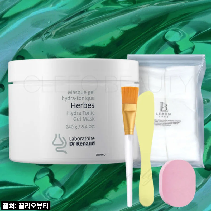 피부 열감 진정부터 모공 고민까지? 르본 허브마스크 솔직 사용 후기!