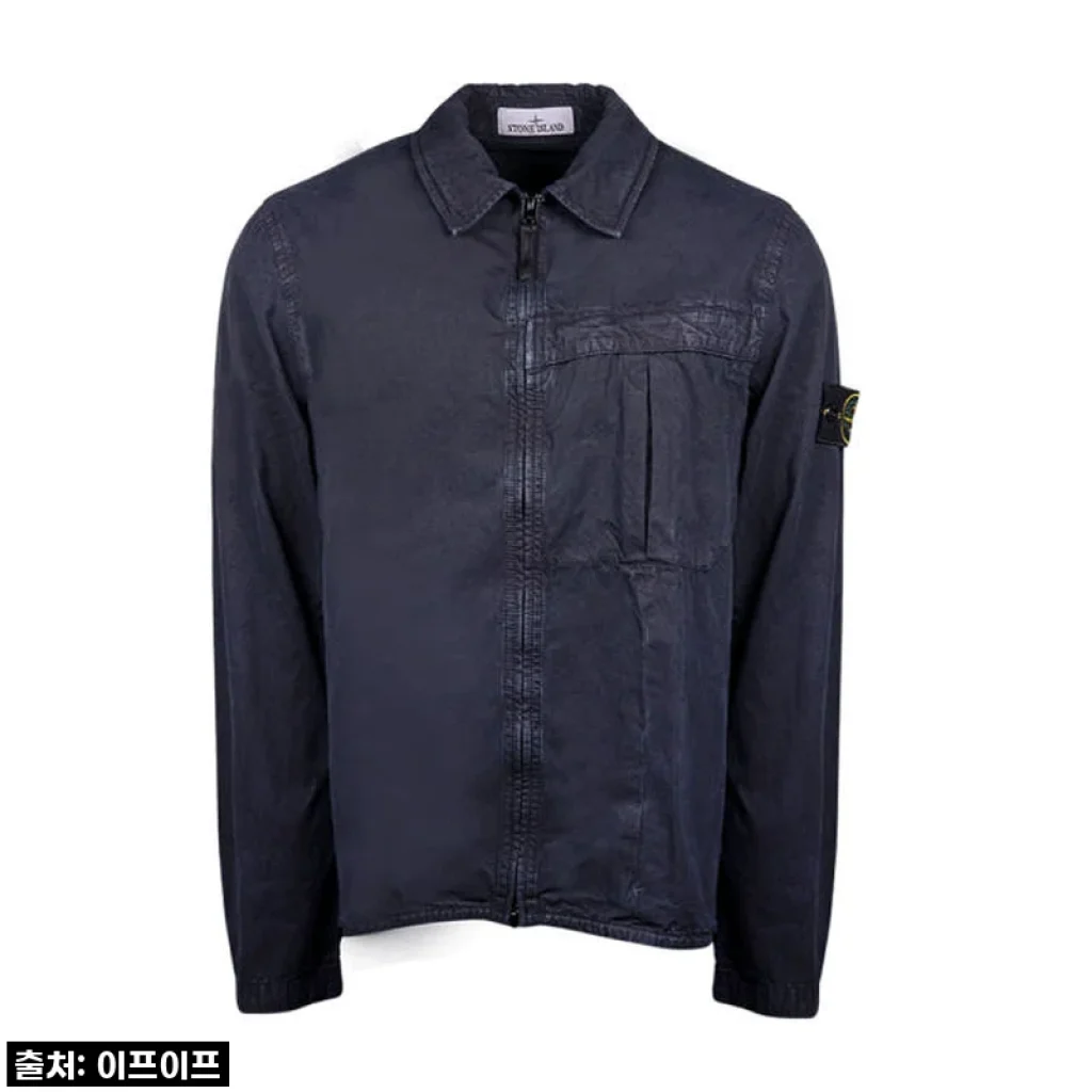스톤아일랜드 로고 패치 코튼 집업 자켓 8115103WN V0120 사용후기