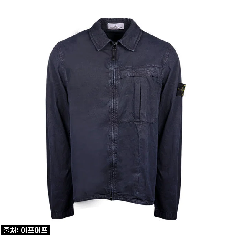 스톤아일랜드 로고 패치 코튼 집업 자켓 8115103WN V0120 사용후기