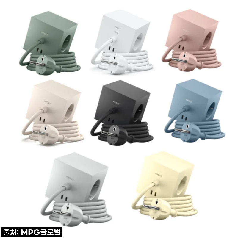 아볼트스퀘어1 큐브 고용량멀티탭 3구 C타입충전기 사용 후기