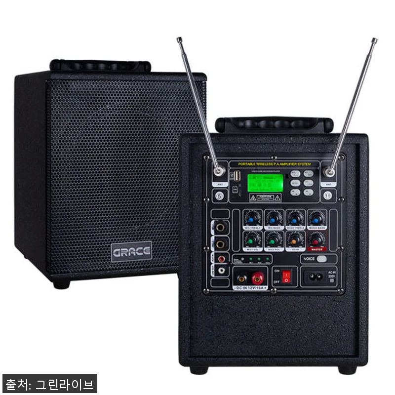 이동형앰프 버스킹 교회 앰프 장비 카 관련 이미지 1