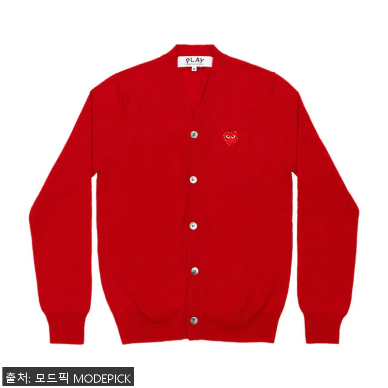 꼼데가르송 Unisex V-Neck 관련 이미지 1