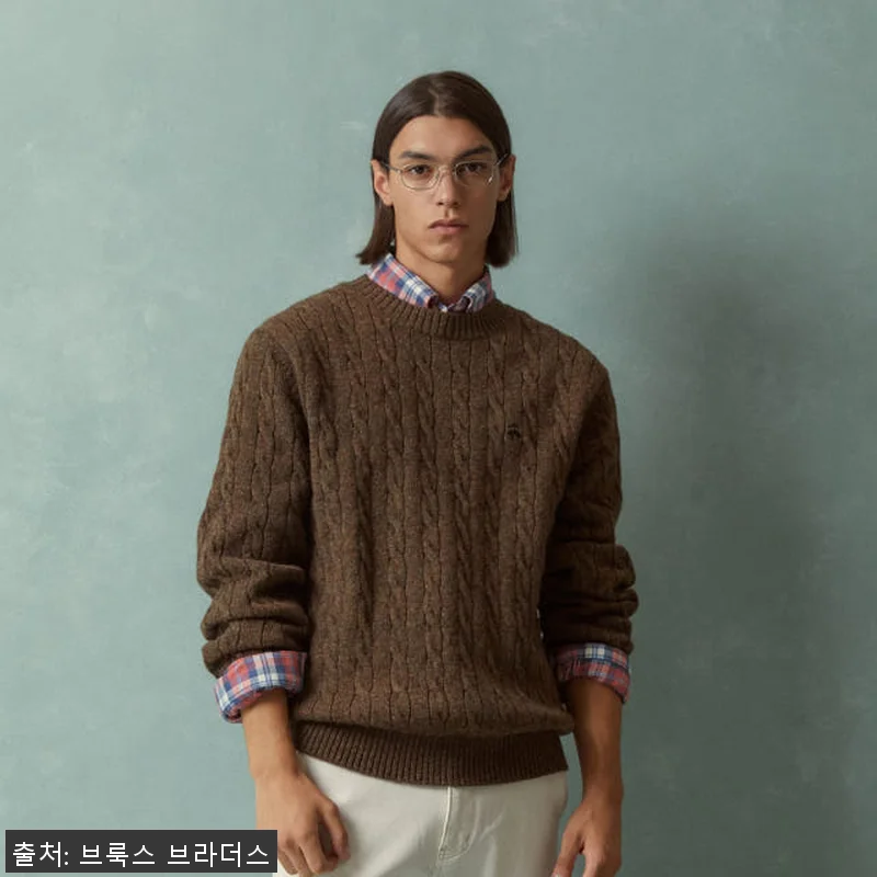 브룩스브라더스 셔틀랜드 케이블 풀오버 관련 이미지 1