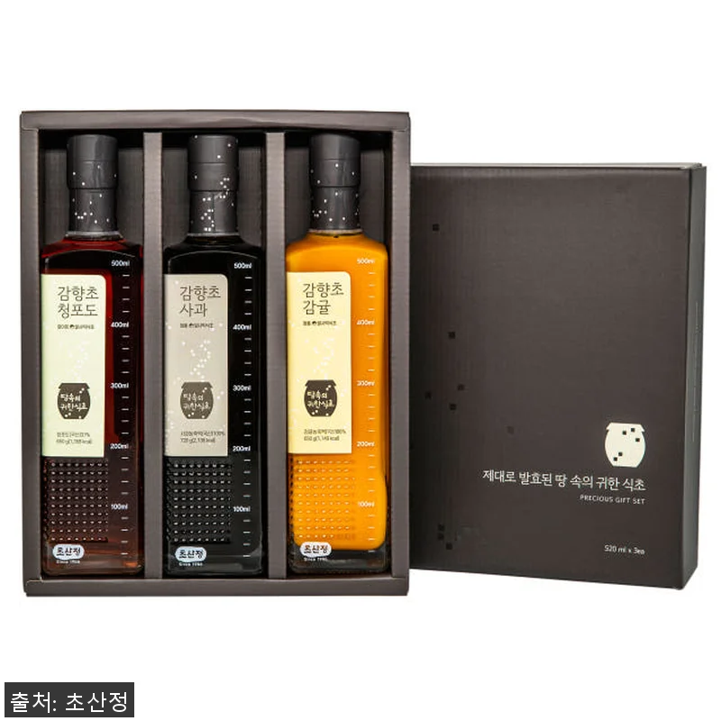 한상준 명인 발사믹식초 3종 선물세트 관련 이미지 1