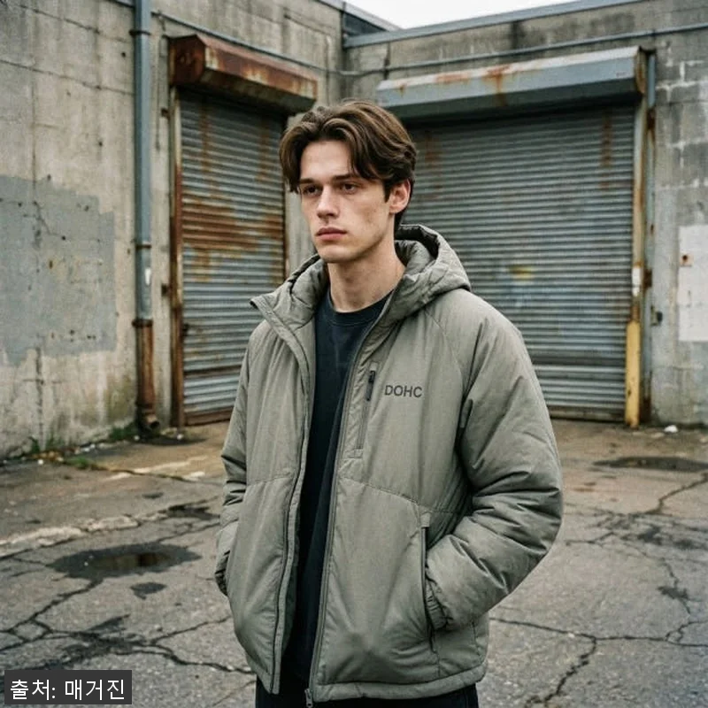 DOHC 어반 에센셜 구스다운 후드 관련 이미지 1