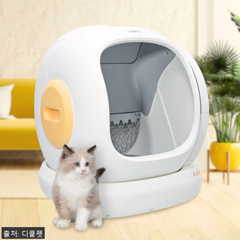 디클펫 고양이 자동 화장실 두잉 사용 관련 이미지 1
