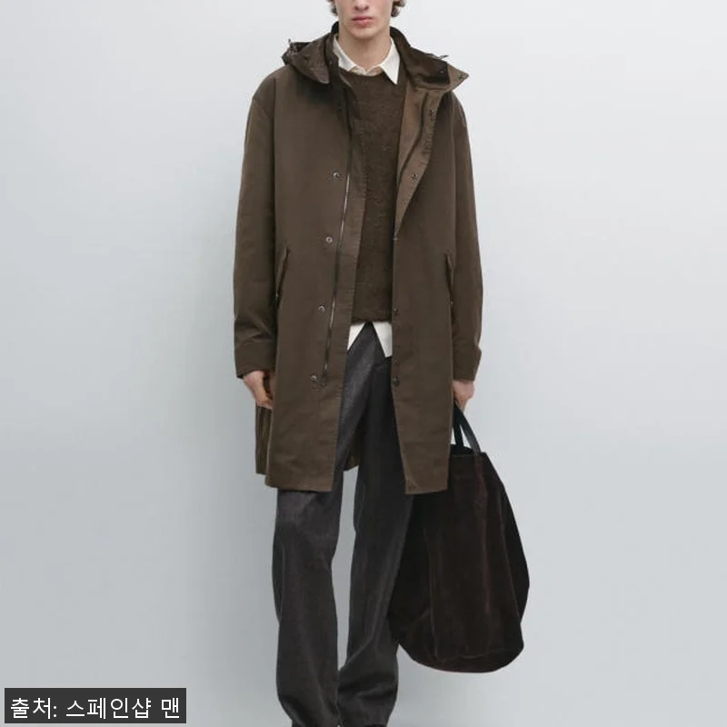 마시모두띠 테크니컬 롱 파카 탈부착 관련 이미지 1