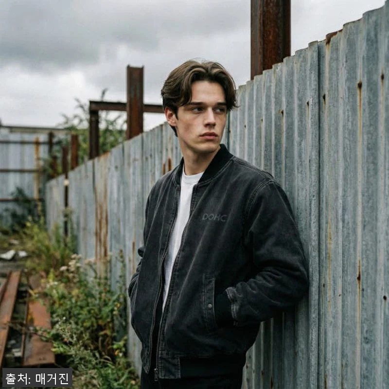 DOHC 헤리티지 워싱 루즈핏 남성 관련 이미지 1