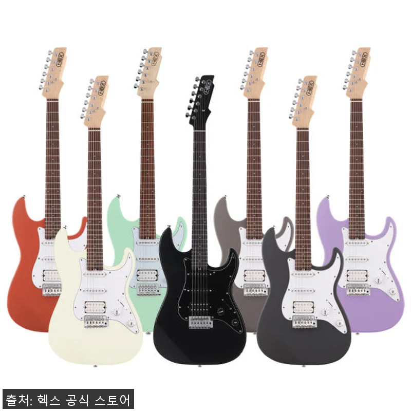 헥스 입문용 일렉기타 E100 앰프 관련 이미지 1