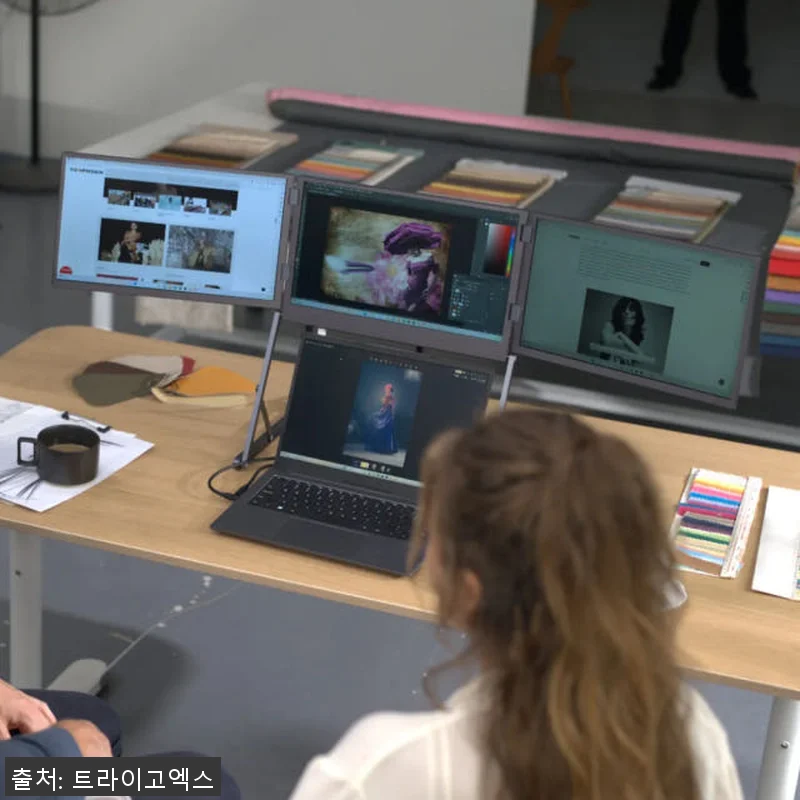 트라이고엑스 휴대용 노트북 트리플 모 관련 이미지 2