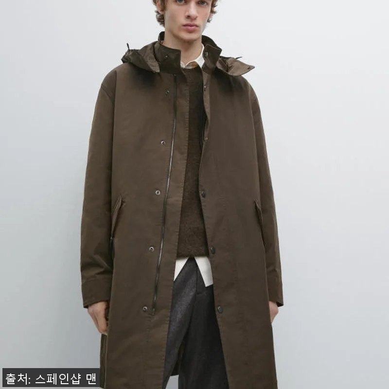 마시모두띠 테크니컬 롱 파카 탈부착 관련 이미지 2