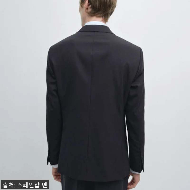 마시모두띠 울블렌드 남성 네이비 수트 관련 이미지 3
