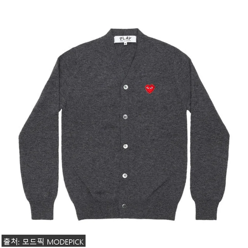 꼼데가르송 Unisex V-Neck 관련 이미지 3