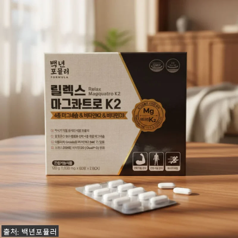 [약사개발] 릴렉스마그콰트로 비타민K 관련 이미지 3