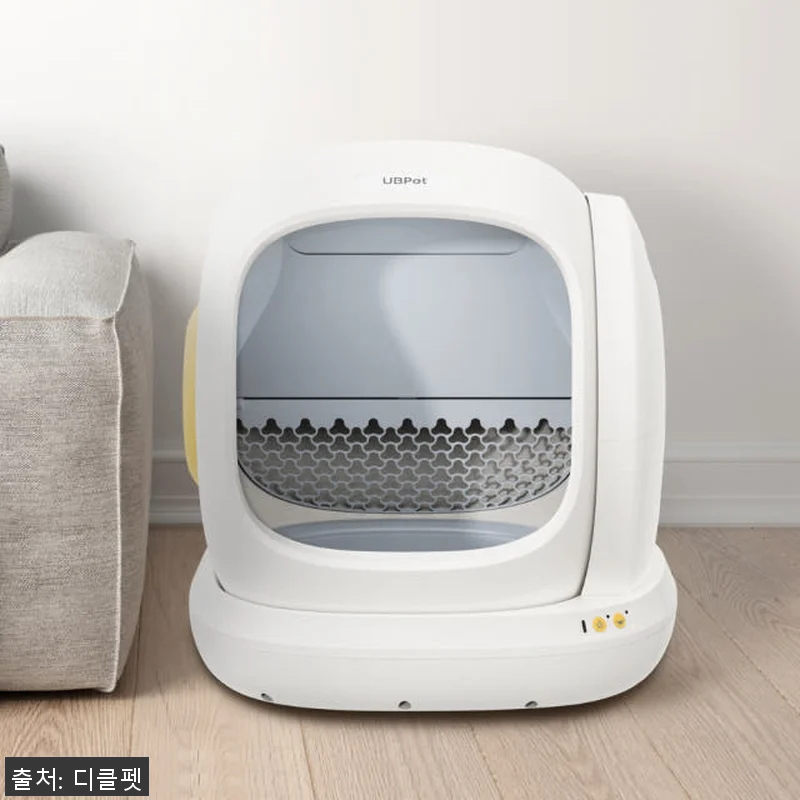 디클펫 고양이 자동 화장실 두잉 사용 관련 이미지 3