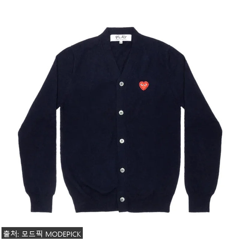 꼼데가르송 Unisex V-Neck 관련 이미지 4