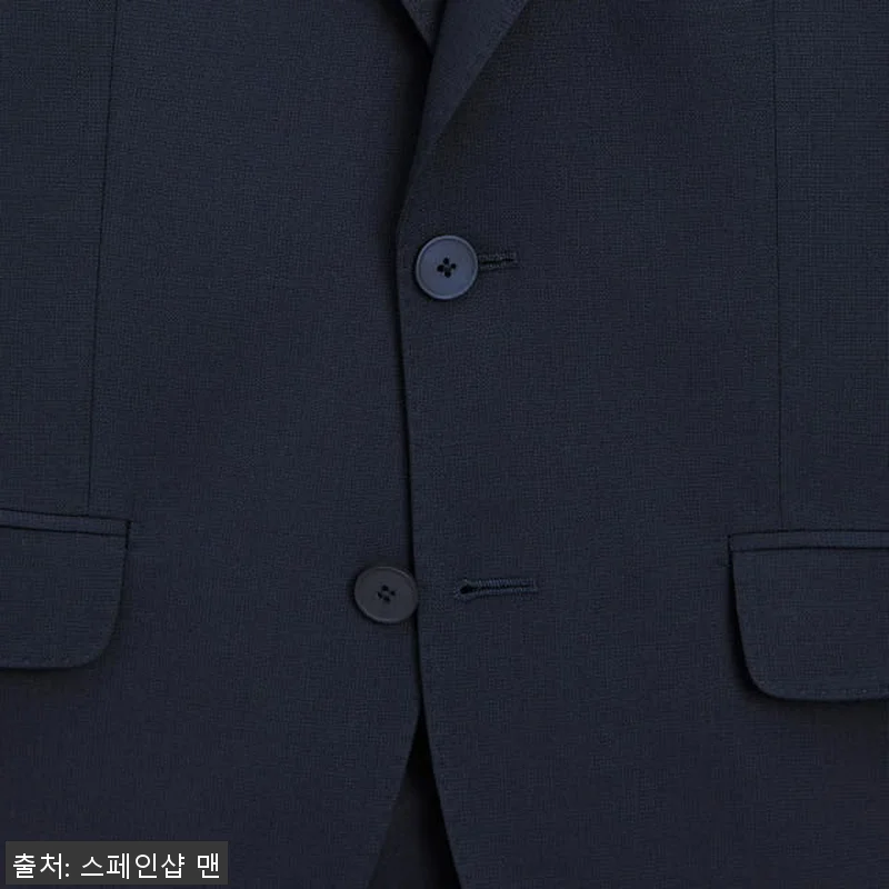 마시모두띠 울블렌드 남성 네이비 수트 관련 이미지 6