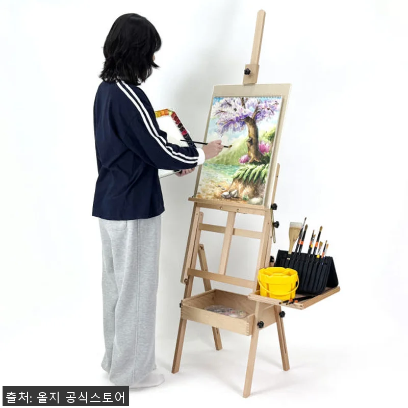 올지 프라임 서랍형 이젤 사용후기: 원목의 고급스러움과 실용성의 만남 16 올지 프라임 서랍형 이젤 사용후기: 관련 이미지 5