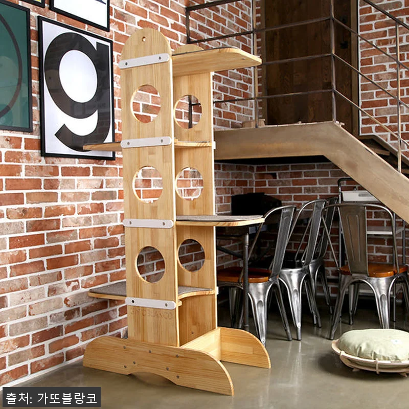 내추럴 파인 캣트리 고양이 원목 캣타 관련 이미지 7